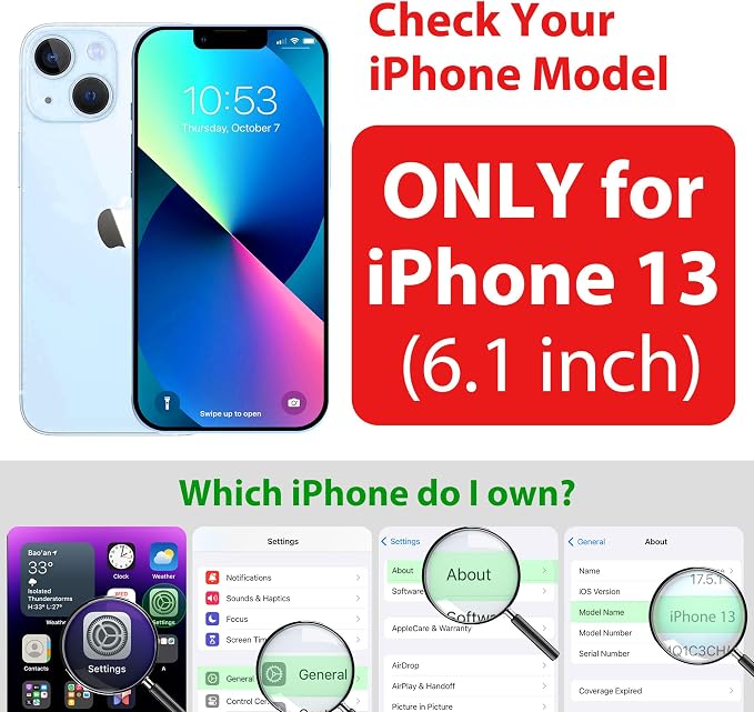 SPORTLINK Waterproof Case for iPhone 13, Shockproof Dustproof - Image 2