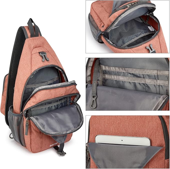 G4Free Sling Bag RFID Blocking Sling Backpack Crossbody Chest Bag Daypack - Image 3