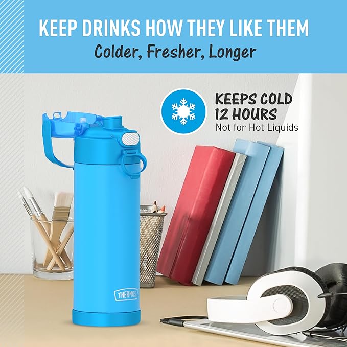 THERMOS FUNTAINER 16 Ounce Stainless Steel Vacuum Insulated Bottle - Image 5