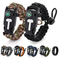 Paracord Bracelets for Men and Women – Adjustable Survival Paracord Bracelet by NADOBA