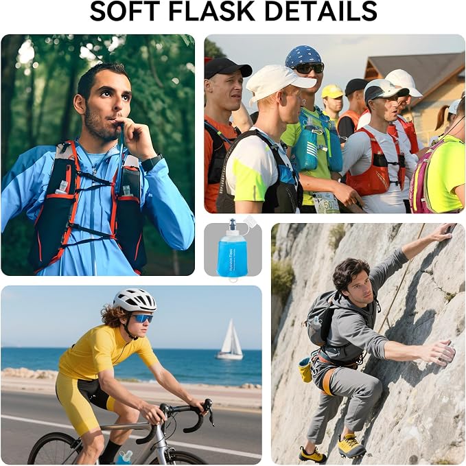 150ml Soft Flask Soft Water Bottle - Image 6
