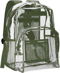 Vorspack Clear Backpack Heavy Duty PVC Transparent Backpack by Vorspack