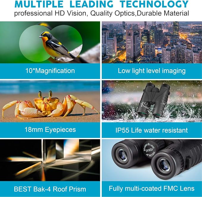 10x42 Binoculars for Adults - Image 4