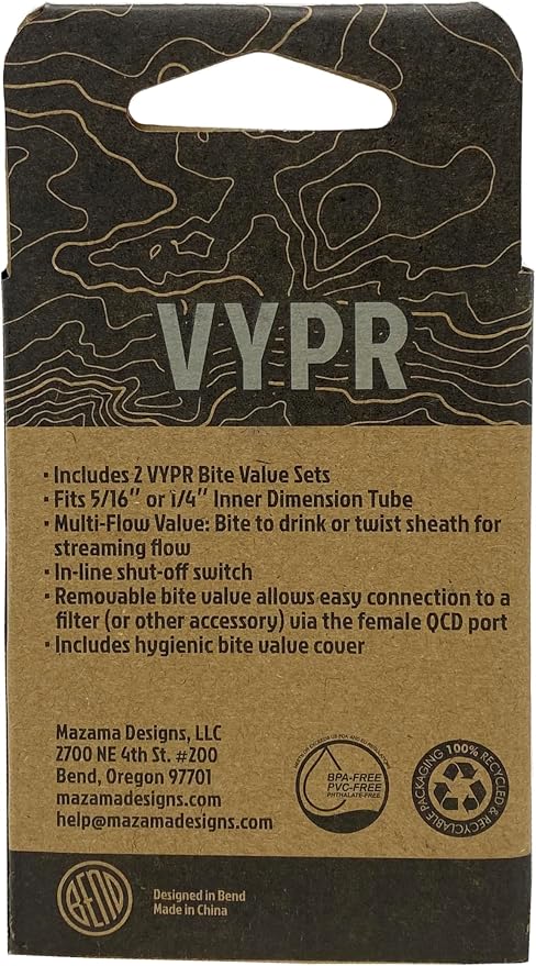 Mazama VYPR Bite Valve for Hydration Reservoirs/Bladders - Image 5