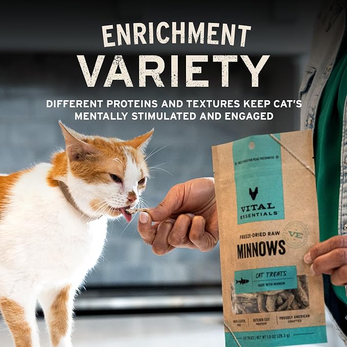 Vital Essentials Freeze Dried Cat Treats | Ahi Tuna Bites, Single Protein | - Image 6