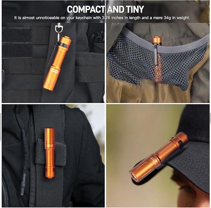 ThruNite Archer Mini Pocket EDC Pen Flashlight, USB-C Rechargeable Mini LED - Image 5