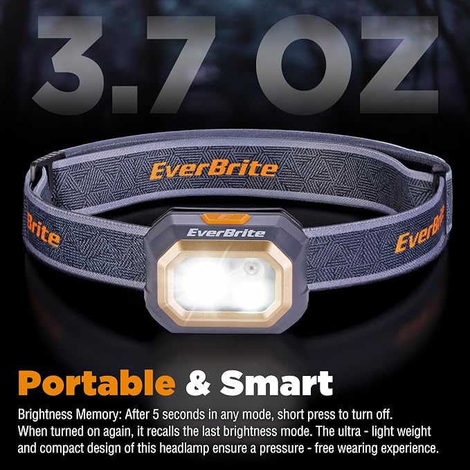 EverBrite Rechargeable Headlamp, 700 Lumens Head lamp - Image 8