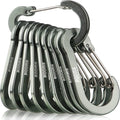 Booms Fishing CC5 Multi-Use Carabiner Clips, 10 Pack 2.3"/ 3.1" Caribeener Clips by BoomsFishing