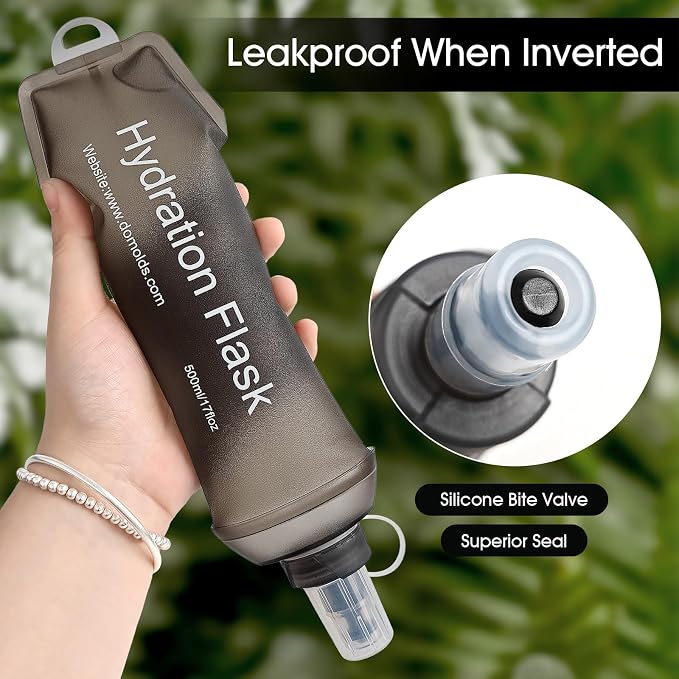 GYGYL Soft Flask, TPU Collapsible Soft Water Bottle - Image 7