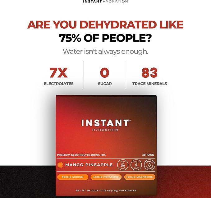 Instant Hydration Electrolytes Powder Packets - Image 2