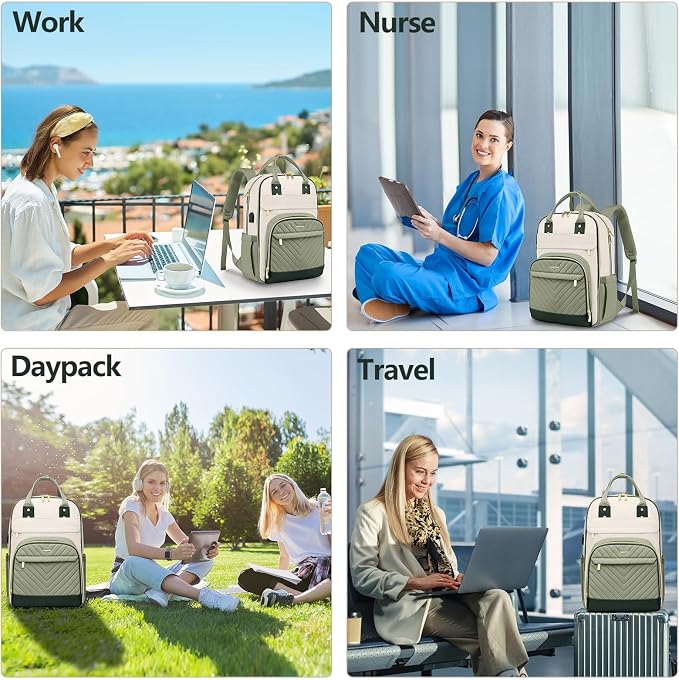 Laptop Backpack for Women Work Bag - Image 7