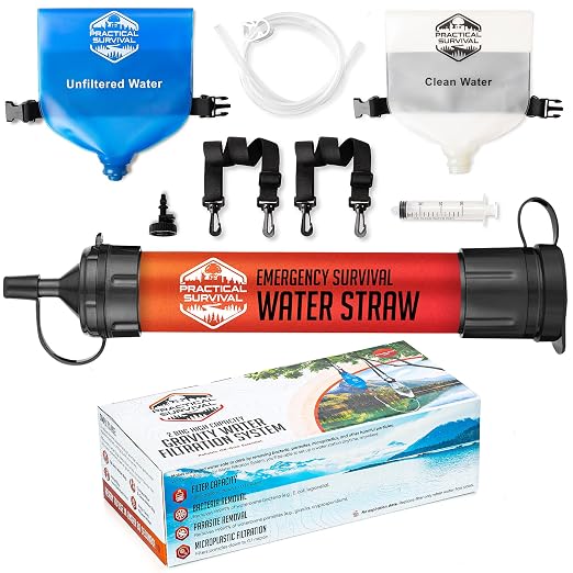 Gravity Water Filtration System – 2 High Capacity Lightweight Hanging Bags - Image 7