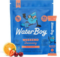 Waterboy Weekend Recovery | 3, 200mg Electrolyte Powder Packets | Ginger + by WaterBoy