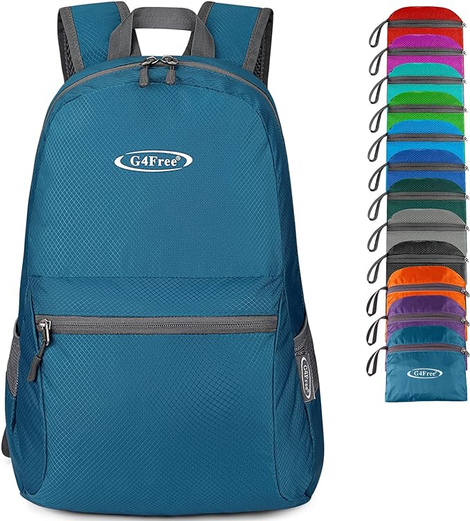 G4Free 20L Lightweight Packable Backpack Travel Hiking Daypack Foldable Backpack by G4Free
