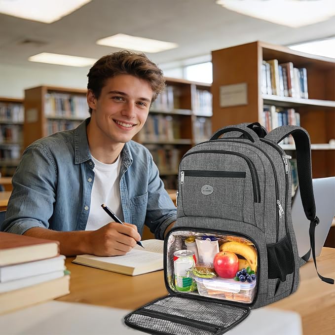 MATEIN Work Backpack for Men, Large Anti Theft Lunch Backpack - Image 9