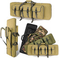 DULCE DOM 32/36/42/48/52 inch Double Rifle Case Soft Gun Bag by DULCEDOM