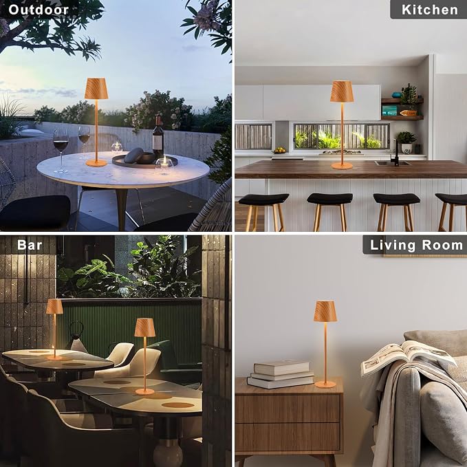 Kakanuo Cordless Table Lamp Rechargeable - Image 7