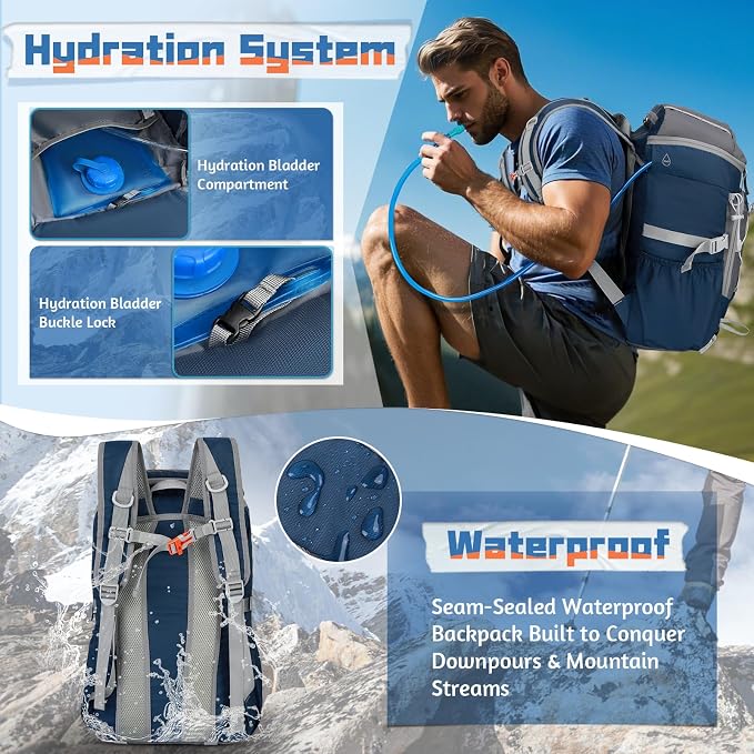 RAINSMORE Foldable Hiking Backpack - Image 3