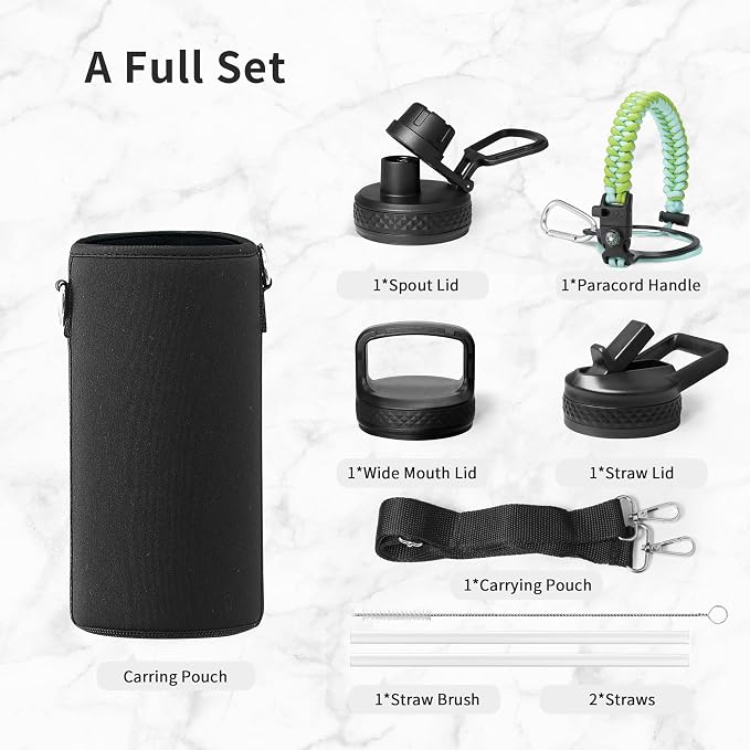 Trebo 32 oz Water Bottle Insulated - Image 7
