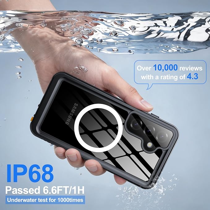 ANTSHARE IP68 Waterproof Case for Samsung Galaxy S25 - Image 3