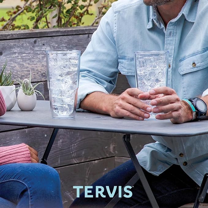 Tervis Clear & Colorful Tabletop Made in USA Double Walled Insulated Tumbler - Image 6