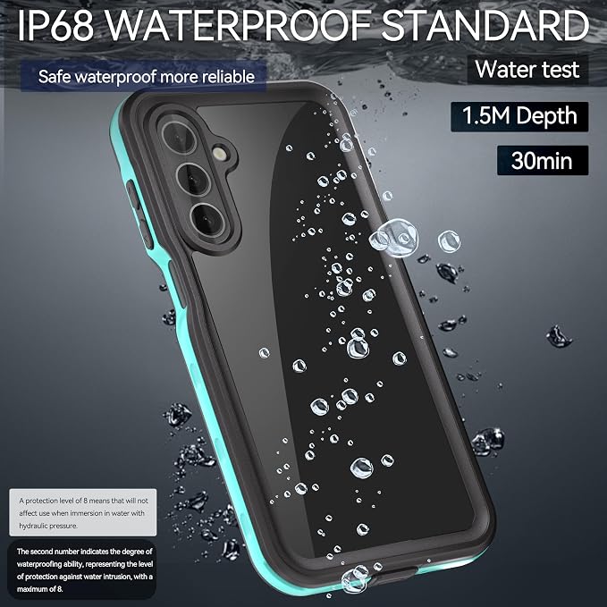 DINGXIN for Samsung Galaxy A16 5G Phone Case Waterproof IP68 Certified - Image 2