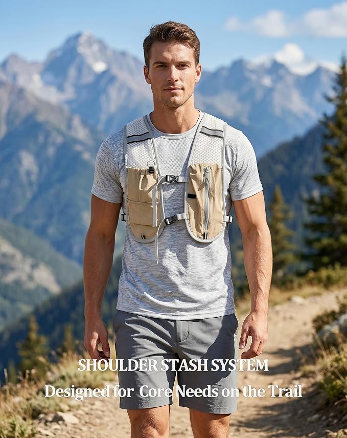 Small Lightweight Hiking Backpack, 3D Breathable Mesh Backpack - Image 5