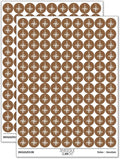 Compass Rose Nautical Star Navigation Map 200+ Round Stickers by Sniggle+Sloth