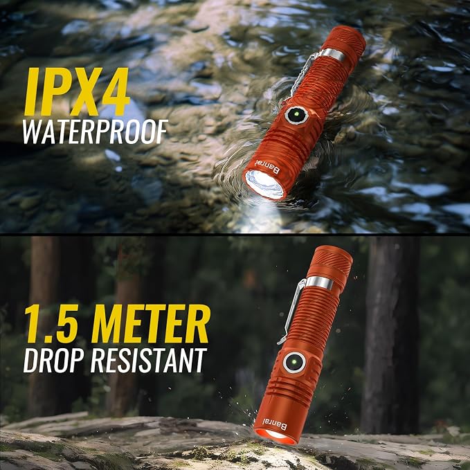 Rechargeable Tactical Flashlights, High Lumens Small Mini USB-C LED Flashlight - Image 7