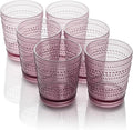 Santa Fe Plum Set of 6 Premium Acrylic DOF Glasses 16 oz – Unbreakable Drinkware by CERTIFIEDINTERNATIONAL