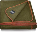 Large Military Wool Blanket by Unknown