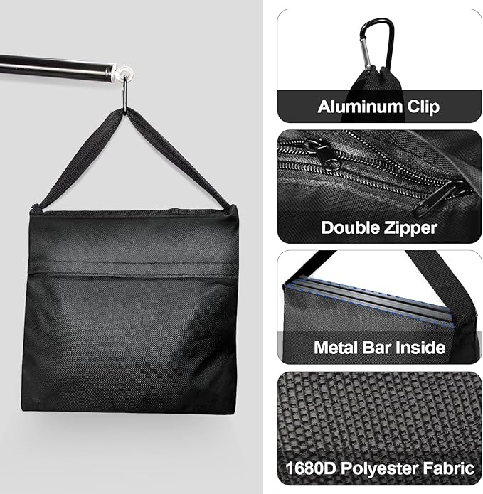 EMART Heavy Duty Sandbag Photo Studio Weight Bag Saddlebag Design - Image 5
