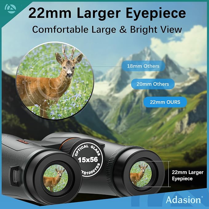 Adasion 15x56 UHD Binoculars for Adults High Powered - Image 2
