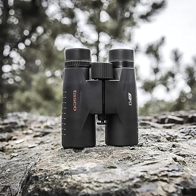 Tasco ES10X42 Essentials Binoculars, Roof Prism Mc - Image 8