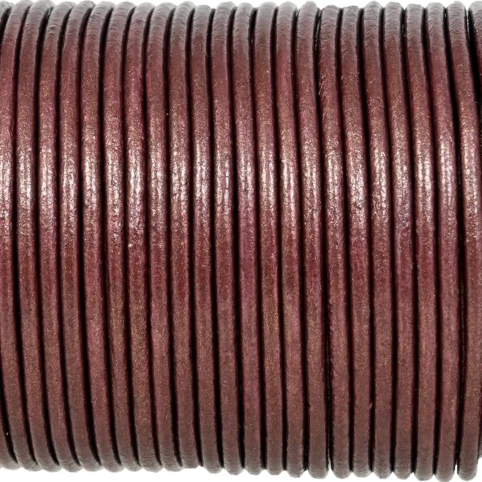 GENIQUE Real/Genuine Round Leather String Cord - Image 3