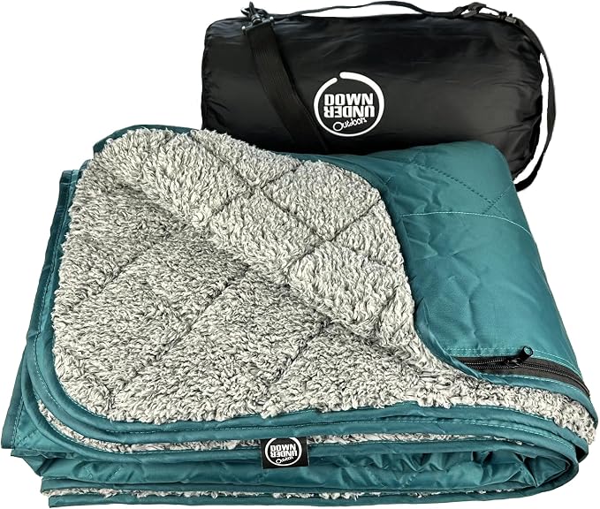 DOWN UNDER OUTDOORS Large Waterproof Windproof Extra Thick 350 GSM Quilted by DOWNUNDEROUTDOORS