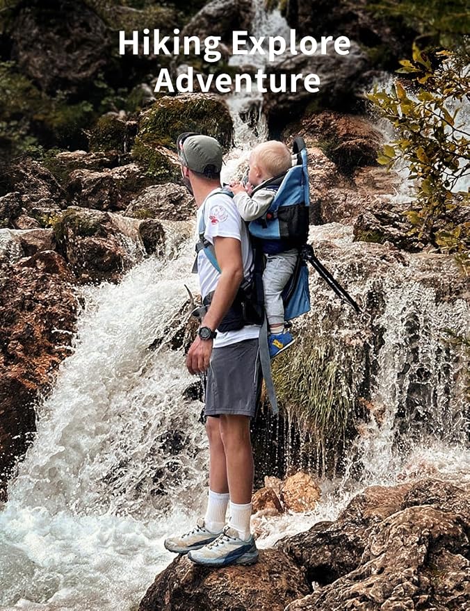 besrey Baby Backpack Carrier, Toddler Hiking Backpack - Image 8
