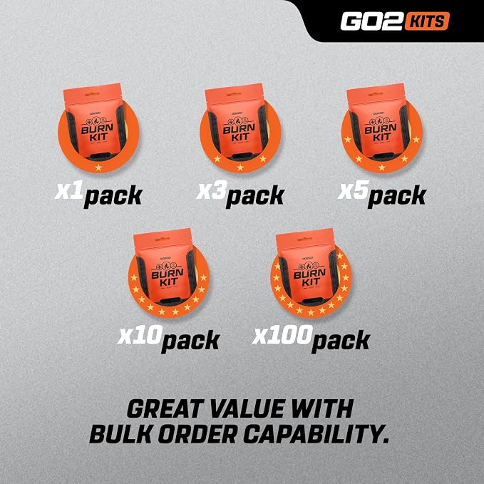 Advanced Burn Kit, Comprehensive Burn First Aid Kit - Image 6
