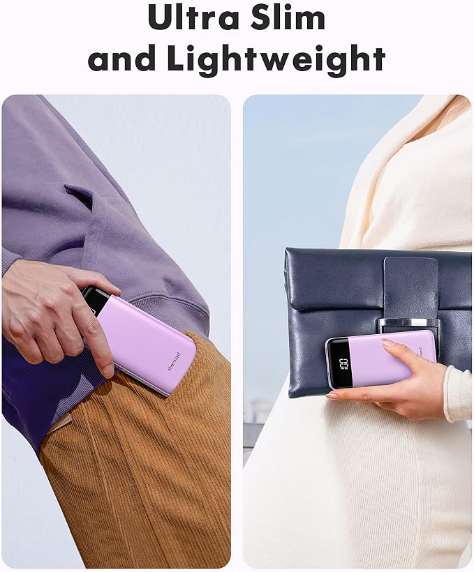 charmast Portable Charger with Built in Cables, Power Bank with Cords Wires - Image 5