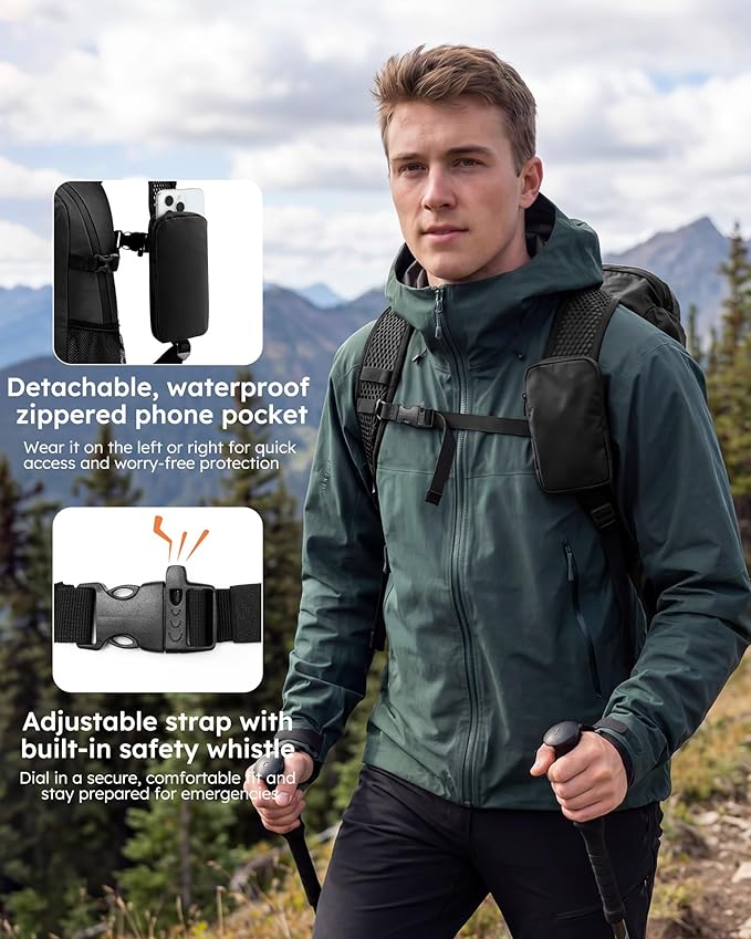 Small 20L Foldable Hiking Daypack - Image 2