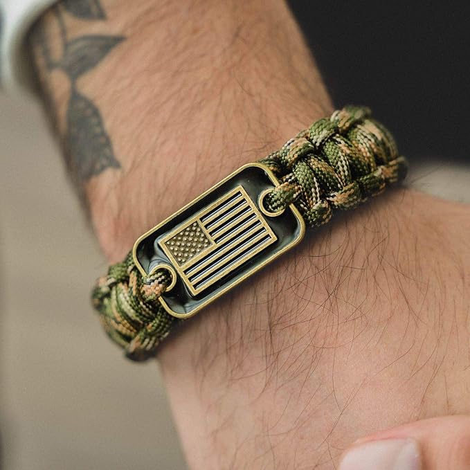 Hero Company Camo Paracord Bracelet - Image 2