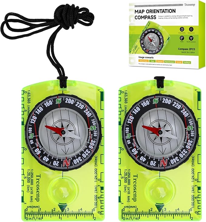 Orienteering Compass, Hiking Survival Compas, Compasses Kids by Unknown