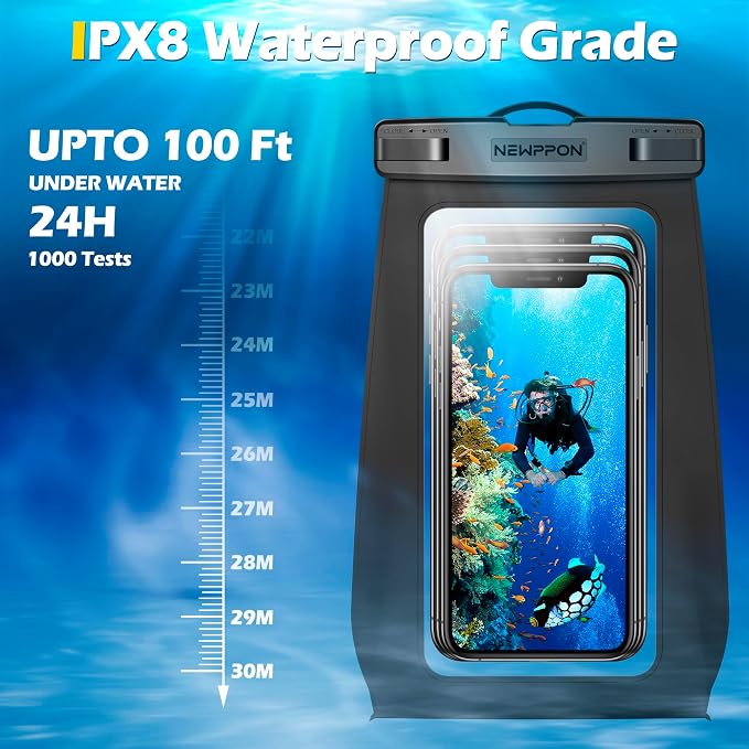 4 Pack Floating Waterproof Phone Pouch - Image 5
