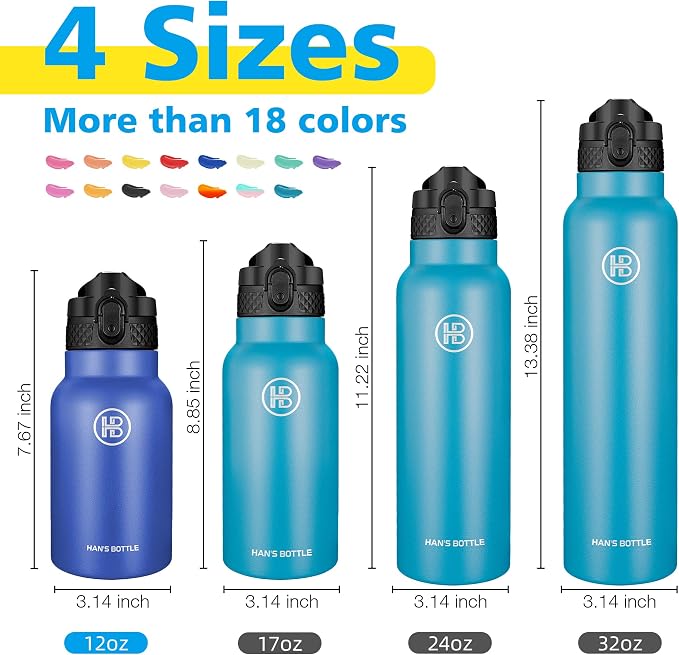 Han's Bottle Kids Water Bottle - Image 2