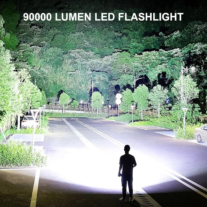 Lylting Rechargeable LED Flashlights High Lumens, 000 Lumens Super Bright - Image 2
