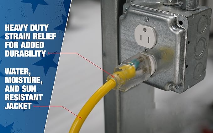 Southwire Outdoor Extension Cord – Durable Vinyl Jacket - Image 3