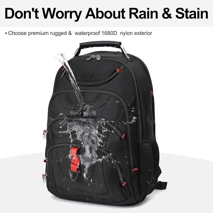 Boavan Laptop Backpack for men, 15.6 inch Laptop Bag - Image 6