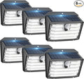 Solar Motion Lights Outdoor, Ultra Bright Solar Fence Lights by Claoner