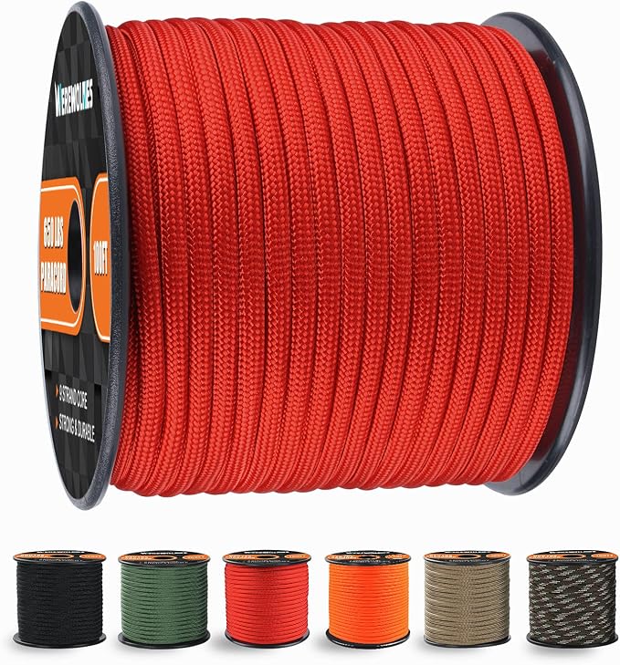 WEREWOLVES 650lb Paracord/Parachute Cord by WEREWOLVES