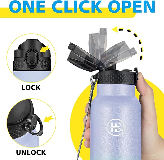 Han's Bottle Sports Water Bottle - 32 Oz - Image 4